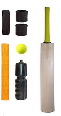 

RSSSTORE PLAN POPULER WILLOW BAT COMBO (PLAN BAT+1SIPPER+1BALL+1WRIST+1HEAD BAND+1BAT GRIP Cricket Kit