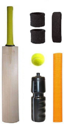 

RSSSTORE PLANE POPULER WILLOW BAT COMBO (1BAT+1BALL+1SIPPER+1HEAD+1WRIST+1 BATT GRIP) Cricket Kit