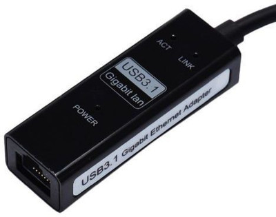 

TechGear USB 3.1 Type - C Fast To Ethernet Card Lan Adapter(100 Mbps)