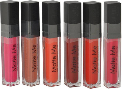 

Chokas matte me lipsticks combo 6ml each(6 ml, Multicolours)