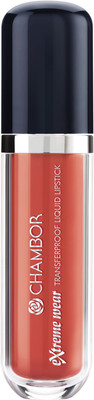 

Chambor Extreme Wear Transferproof Liquid Lipstick(Rouge Grenadine 461, 6 ml)