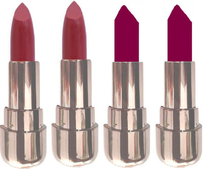 

tanvi27 SILKY LIPS(MAROON, LIGHT MAROON, LIGHT GRAPE WINE, POISE K)