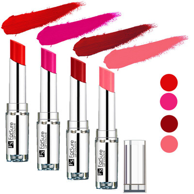 

Forsure Rose Pink,Sweet Red,Peach,Orange Silky & Soft Touch VELVET MATTE LIPSTICK(Rose Pink,Sweet Red,Peach,Orange, 16 g)