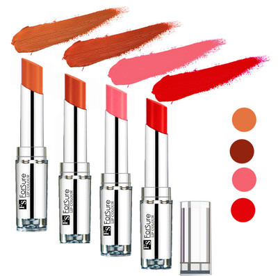 

Forsure Orange,Peach,Nude,Brick Nude Silky & Soft Touch VELVET MATTE LIPSTICK(Orange,Peach,Nude,Brick Nude, 16 g)