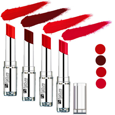 

Forsure Ruby Red,Maroon,Romantic Red,Orange Silky & Soft Touch VELVET MATTE LIPSTICK(Ruby Red,Maroon,Romantic Red,Orange, 16 g)
