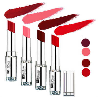 

Forsure Maroon,Romantic Red,Sweet Red,Peach Silky & Soft Touch VELVET MATTE LIPSTICK(Maroon,Romantic Red,Sweet Red,Peach, 16 g)