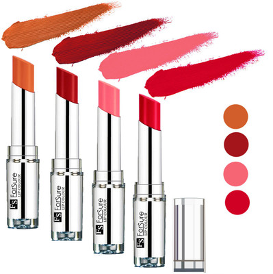 

Forsure Ruby Red,Sweet Red,Peach,Nude Silky & Soft Touch VELVET MATTE LIPSTICK(Ruby Red,Sweet Red,Peach,Nude)
