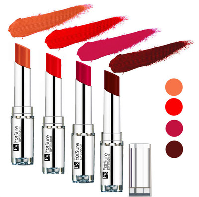 

Forsure Brick Nude,Hot Red,Magenta,Maroon Silky & Soft Touch VELVET MATTE LIPSTICK(Brick Nude,Hot Red,Magenta,Maroon, 16 g)