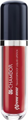 

Chambor Extreme Wear Transferproof Liquid Lipstick(Oh My Rouge 435, 6 ml)