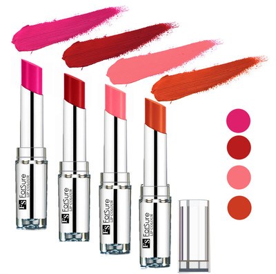 

Forsure Brick Nude,Rose Pink,Sweet Red,Peach Silky & Soft Touch VELVET MATTE LIPSTICK(Brick Nude,Rose Pink,Sweet Red,Peach, 16 g)