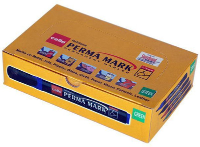 

Cello 50,Permaline CD Marker Pen(Set of 50, Green)