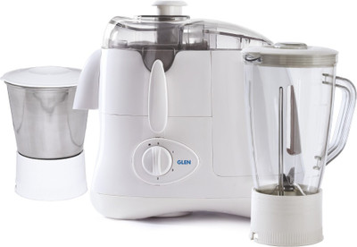 

GLEN 4015JAR2 500 W Juicer Mixer Grinder(White, 2 Jars)