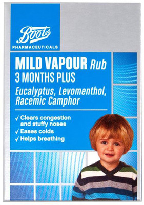 

Boots Mild Vapour Rub - 45g(45 ml)