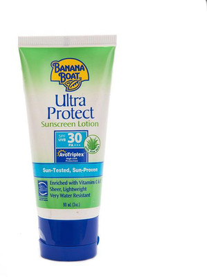 

Banana Boat Ultra Protect Sunscreen Lotion SPF30 - 90ml (3oz)(90 ml)