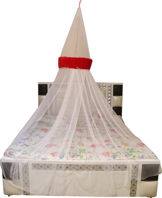 Creative Textiles Polyester Adults Washable GOOD MATERIAL. Mosquito Net(White, Ceiling Hung)