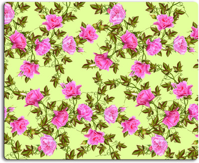 

Victory joy Floral pattern Mousepad| Designer Mousepad | Printed-15 Mousepad(Multicolor)