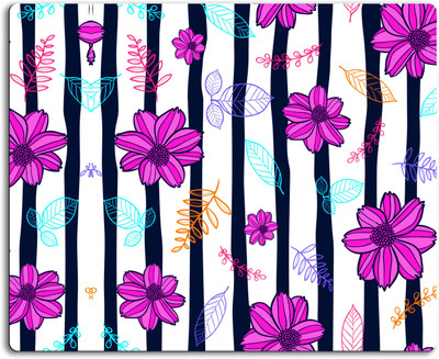 

Victory joy Floral pattern Mousepad| Designer Mousepad | Printed-99 Mousepad(Multicolor)