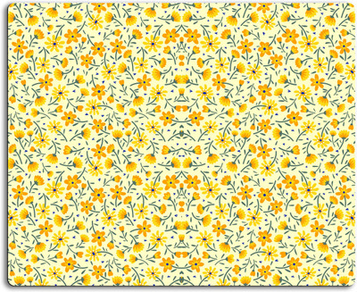 

Victory joy Floral pattern Mousepad| Designer Mousepad | Printed-70 Mousepad(Multicolor)