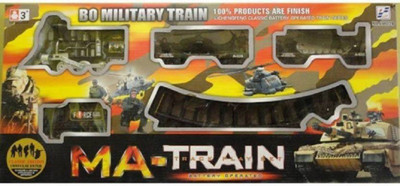 

nvcollections Military Train Set with Light, Sound & Real(Multicolor)