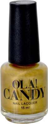 

Ola Candy Golden Riches Nail Polish Golden