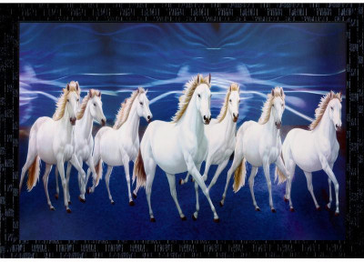 50 Off On Seven Running Horses Vastu Painting For Home And