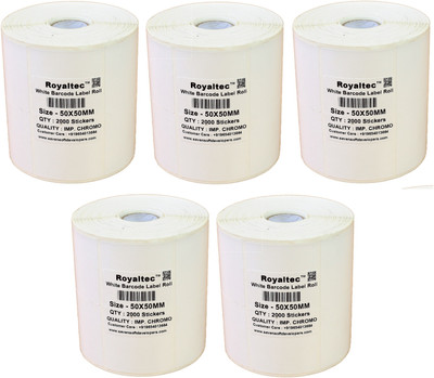 

Royaltec Self-adhesive Paper Label(White)