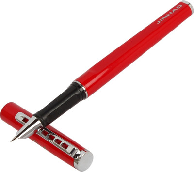 

Oculus Grip-0431 Rebranded Jinhao 699 Glossy Look Red body with Stylish Clip Fountain Pen