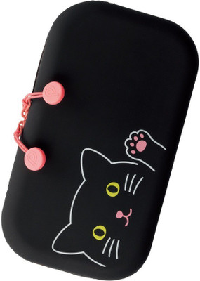 

Lihit Lab Puni Labo NA Art EVA Pencil Box(Set of 1, Black)