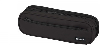 

Lihit Lab Two way double NA Art EVA Pencil Box(Set of 1, Black)