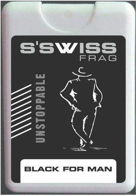 

S'SWISS BLACK FOR MAN Pocket Perfume for Men Eau de Parfum - 20 ml(For Men)