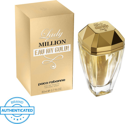 

Paco Rabanne Lady Million Natural Eau de Toilette - 80 ml(For Women)