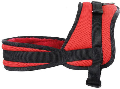 

Skora Dog Harness No Pull Padded Easy Fit Chest Harness/Adjustable Reflective Breathable Soft Mesh Outdoor Training Walking Comfort Control for Large Dogs (Chest Size : 35-48inch) Dog Training Harness(, Red