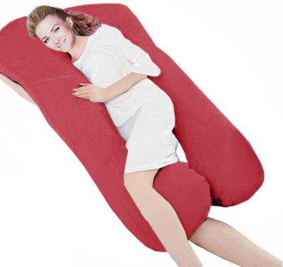 

AVI Plain Pregnancy Pillow Pack of 1(Maroon)