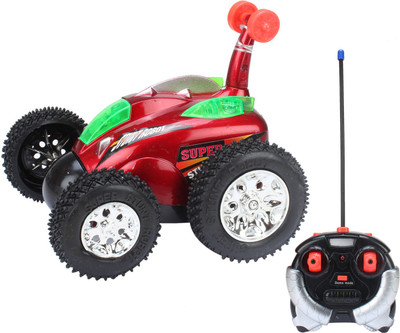 

BIG MONKEY TOYS Radio Control StunPobot Off Road Car(Red, Green, Black), Black;green;red