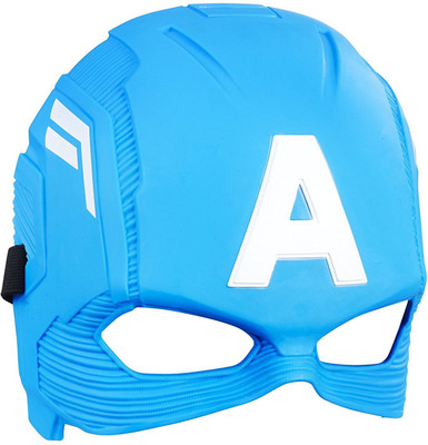 

Hasbro Marvel Avengers Captain America Basic Mask, Multi Color(Multicolor)