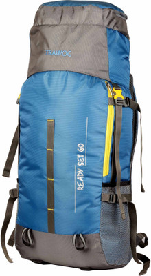 

TRAWOC Trekking Bag Rucksack - 55 L(Blue)