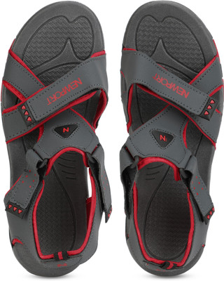 

Newport Men Grey/Red Sports Sandals