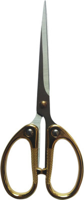 

Fllik Multipurpose Scissor Scissors(Set of 1, Stainless Steel with Golden Handel)