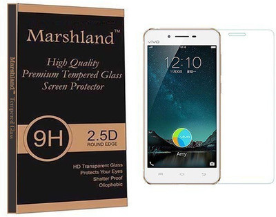 Marshland Tempered Glass Guard for Vivo X6 plus Pack of 1 Marshland Screen Guards