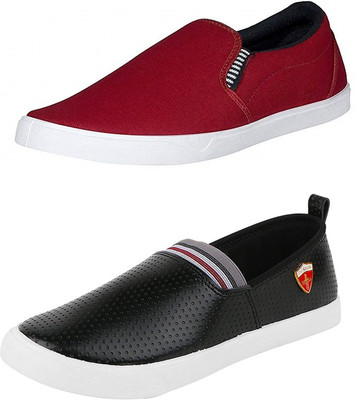 

Wwodcell Casuals For Men(Multicolor, Maroon
