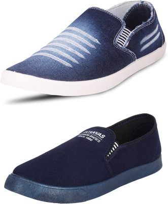 

Trenqs Loafers For Men(Multicolor, Blue