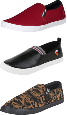 

Wwodcell Loafers For Men(Multicolor, Maroon