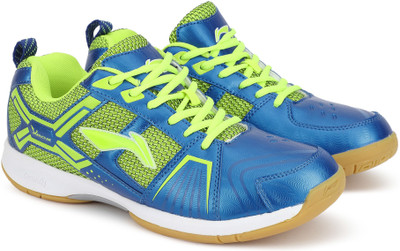 Li-Ning cross Walking Shoes For Men(Blue, Green, Blue/lime