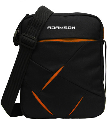 

Adamson Men & Women Casual Black Polyester Sling Bag
