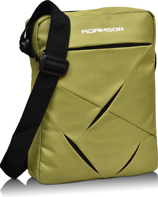 

Adamson Men & Women Casual Green Polyester Sling Bag