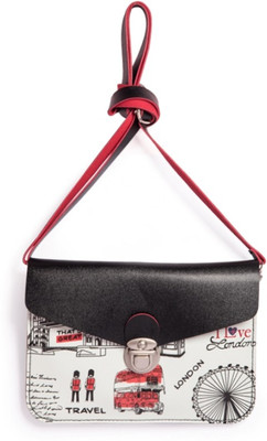 

Little Hip Boutique Girls Casual Multicolor PU Sling Bag