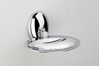 

LAPO Soap Dish / Soap Stand / Soap Holder for Bathroom and Kitchen (Glossy Finish, High Grade 304 Stainless Steel, Anti Rust ) MARCURY Series(Silver)