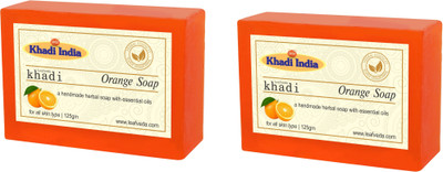 

Khadi ORANGE SOAP(200 g, Pack of 2)