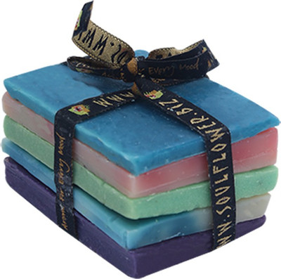 

Soulflower Special Set Of 5 Soap (300 G)(300 g, Pack of 5)
