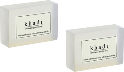 

Khadi SANDALWOOD SOAP(200 g, Pack of 2)